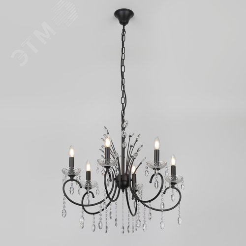 Люстра 6хЕ14 40Вт классика 2097-306 Anamaria - фото 3