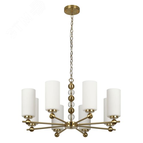 Люстра 8хЕ27 40Вт 3181-310 модерн Antonella - фото 3