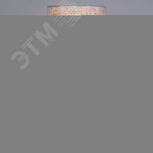 Лампа настольная Ramona 7041-502 1 х Е14 40 Вт керамика серая с абажуром - фото 4