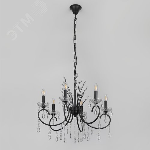 Люстра 6хЕ14 40Вт классика 2097-306 Anamaria - фото 6