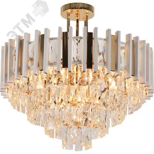 Люстра Nicole 1041-308 8 х Е14 40 Вт хрусталь - фото 1