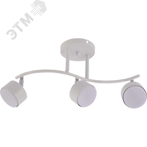 Светильник настенно-потолочный спот 15Вт поворотный Rivoli Batty 7080-703 3хGX53 - фото 2