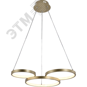 Светильник потолочный светодиодный Clara 6125-101 86 Вт 3000К - 6000К с пультом модерн - фото 1