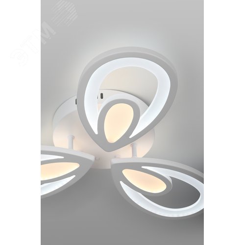 Светильник потолочный светодиодный с пультом LED 90Вт 3000K-6000К 6115-103 модерн Jessie - фото 14