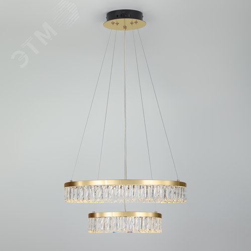 Люстра светодиодная LED 68Вт 3000K Erika 6131-105 дизайн - фото 4