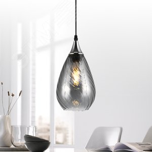 Светильник подвесной (подвес) Lily 9122-201 1 х Е27 40 Вт модерн потолочный - фото 2