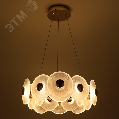 Люстра светодиодная LED 30Вт 3000K 6134-101 Helena дизайн - фото 3