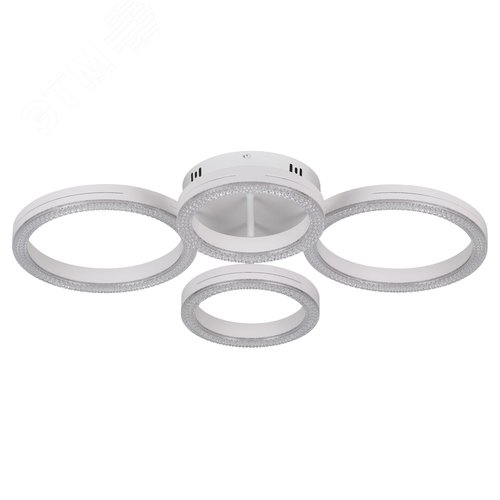 Светильник светодиодный потолочный ДПБ-75 Вт 3000-6000К белый с пультом Rivoli Juniper 6187-702 - фото 1