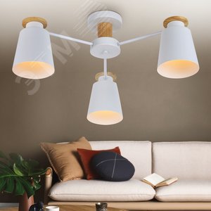 Люстра Adna 9112-303 3хЕ27 40 Вт модерн - фото 2