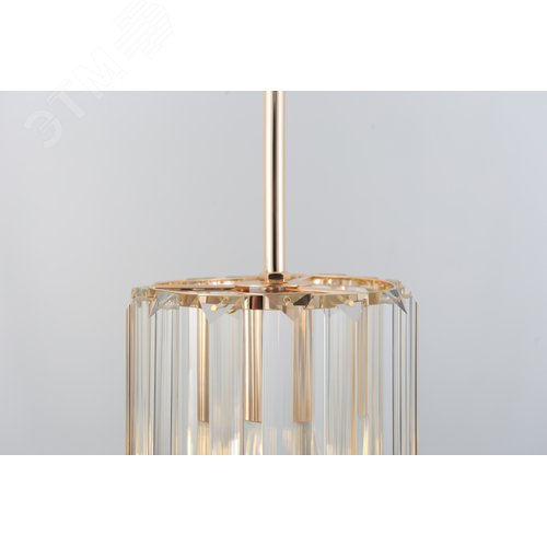 Светильник подвесной 1 х Е27 40Вт 1052-201 хрусталь Suzanne - фото 7