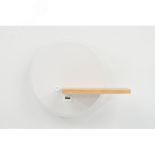 Светильник настенный светодиодный LED 22Вт 4000К с выключателем 6154-401 Anastasia - фото 6