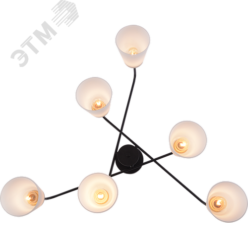 Люстра Jodie 9190-306 6хЕ27 60 Вт модерн - фото 3