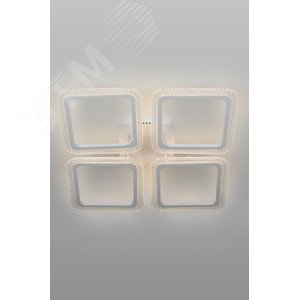 Светильник потолочный светодиодный Nikki 6112-106 104 Вт LED 2800К - 6200К модерн с пультом - фото 6