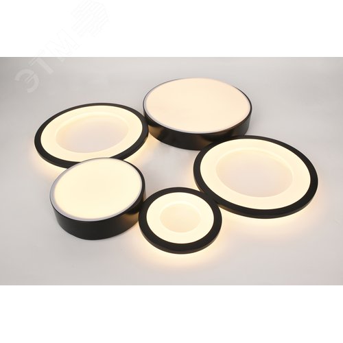 Светильник потолочный светодиодный с пультом LED 110Вт 3000-6000К 6161-201 Aliona - фото 2