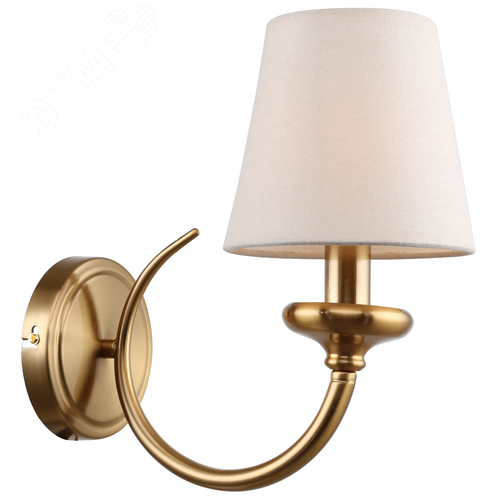 Бра светильник Carissa 2073-401 настенный 1 х Е14 40 Вт классика - фото 1