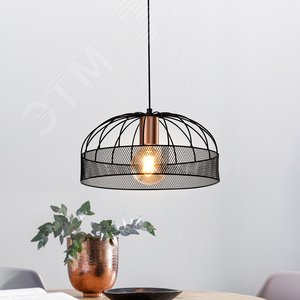 Светильник подвесной (подвес) Theda 5020-211 1 х Е27 40 Вт лофт - кантри - фото 4