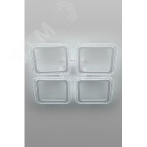 Светильник потолочный светодиодный Nikki 6112-106 104 Вт LED 2800К - 6200К модерн с пультом - фото 7