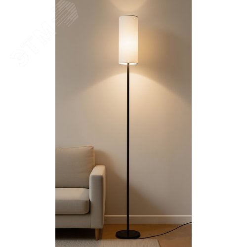 Торшер светильник напольный 1 х Е27 60 Вт Rivoli Hebrew 7148-601 - фото 1