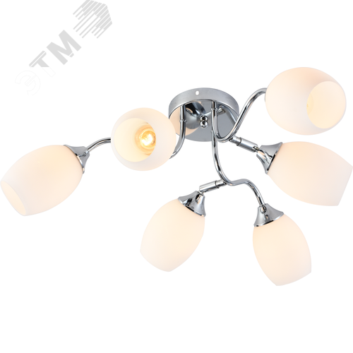 Люстра Hollie 3135-306 6 х Е27 60 Вт модерн - фото 1