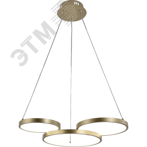 Светильник потолочный светодиодный Clara 6125-101 86 Вт 3000К - 6000К с пультом модерн - фото 2