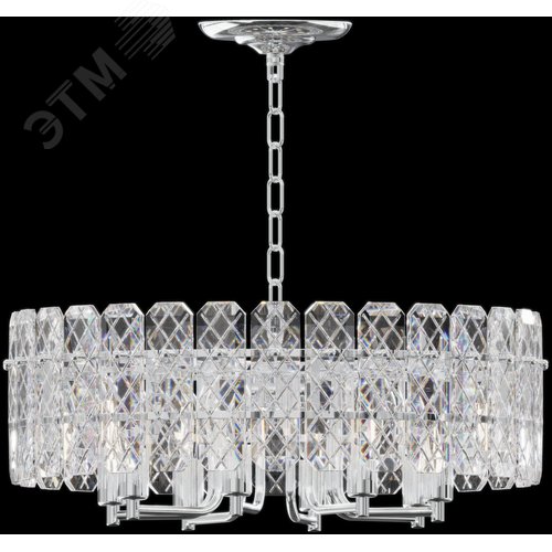 Люстра Whitney 1050-308 8 х Е14 40 Вт хрусталь - фото 3