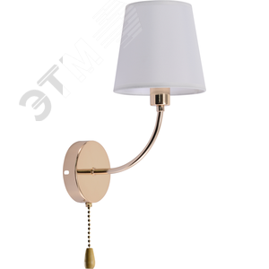 Бра светильник Juliette 2094-401 х Е14 40 Вт классика с выключателем - фото 2