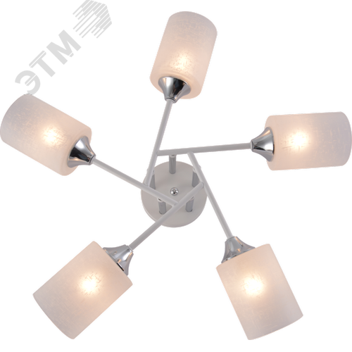 Люстра 5хЕ27 60Вт модерн 9178-305 Federica - фото 3