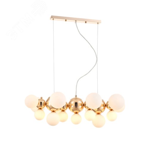 Люстра 15xG9 30Вт 4137-306 Liviana дизайн - фото 2