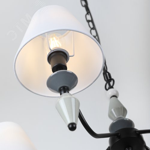 Люстра 5хЕ14 40Вт классика 2096-305 Alisia - фото 10