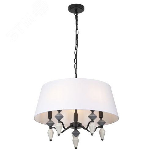 Люстра 5хЕ14 40Вт классика 2096-310 Alisia - фото 1