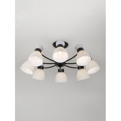 Люстра Aemilia 9185-308 8хЕ27 60 Вт модерн - фото 4