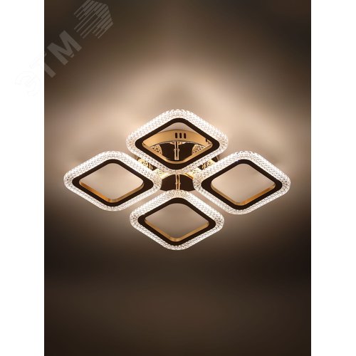 Светильник светодиодный потолочный ДПБ-64Вт 3000-6000К с пультом Rivoli Dorinata 6179-702 - фото 2