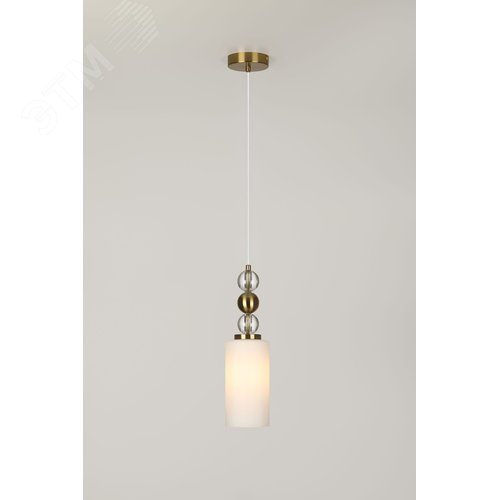 Светильник подвесной 1хЕ27 40Вт 3181-201 модерн Antonella - фото 8