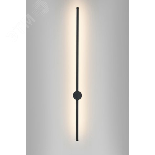 Светильник настенный светодиодный LED 15Вт 988Лм 3000К чёрный  Grace 6186-702 - фото 2