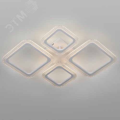 Светильник потолочный светодиодный с пультом LED 84Вт 3000К-6000К 6112-107 модерн Nikki - фото 4