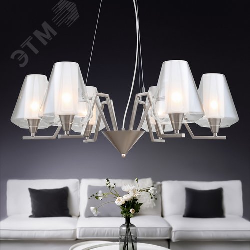 Люстра Angela 2065-306 6 х Е14 40 Вт классика - фото 4