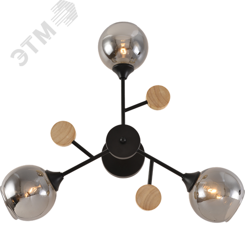 Люстра 3хЕ27 60Вт модерн 9181-303 Elouisa - фото 3