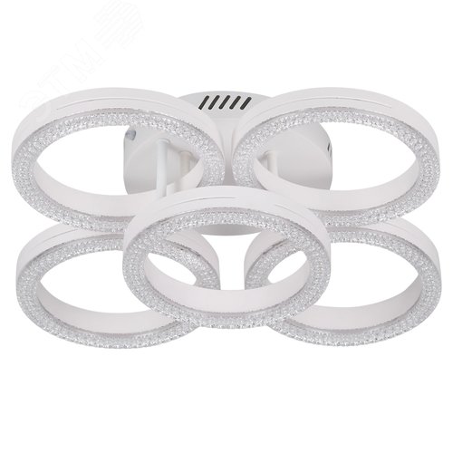 Светильник светодиодный потолочный ДПБ-75Вт 3000-6000К белый с пультом Rivoli Juniper 6187-701 - фото 1