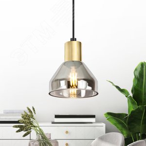 Светильник подвесной (подвес) Kassandra 3118-201 1 х Е14 40 Вт модерн потолочный - фото 2