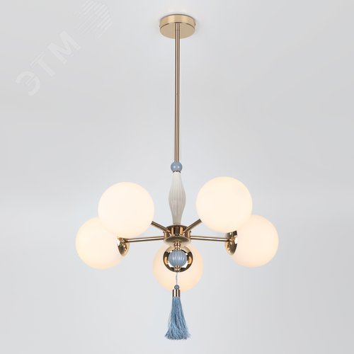 Люстра 5хЕ14 40Вт 4147-305 Cosmina дизайн - фото 3