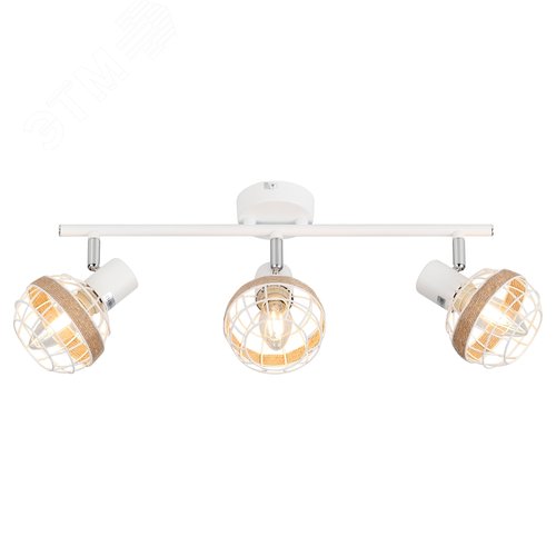 Светильник настенно-потолочный спот поворотный 3xE14 40Вт 7034-703 Anselma - фото 1