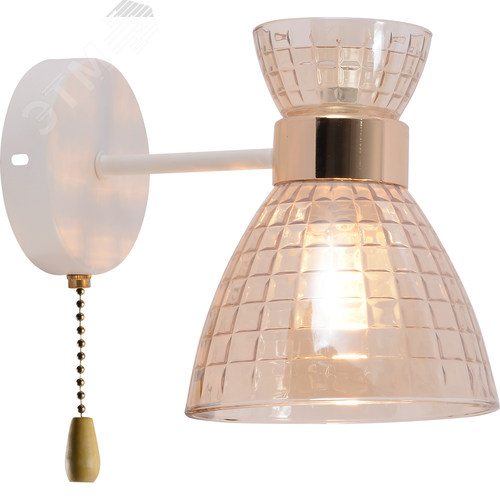 Светильник настенный (бра) с выключателем Frances 9182-401 1 х Е27 60 Вт модерн - фото 1