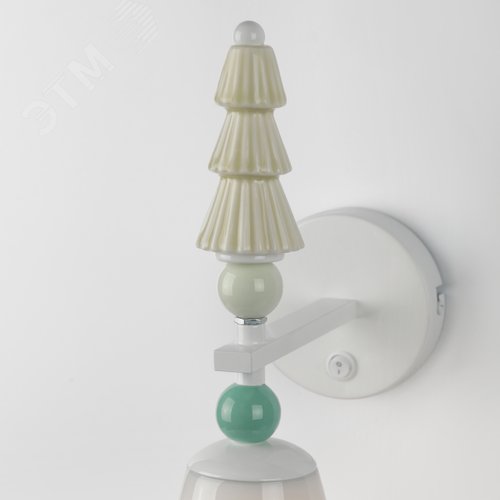 Бра светильник с выключателем 60Вт 1хЕ27 Cataleya 4146-401 - фото 8