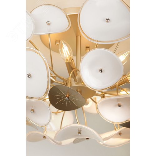 Люстра 8хЕ14 40Вт 4124-308 Albertina дизайн - фото 12