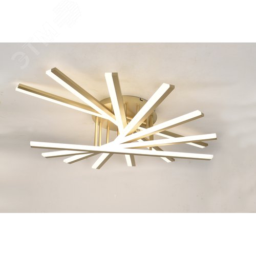 Люстра потолочная светодиодная LED 120 Вт 6733Лм 3000-6000К с пультом ДУ 6184-701 Cordelia - фото 2