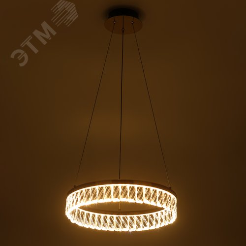 Люстра светодиодная LED 35Вт 3000K 6131-103 Erika дизайн - фото 4