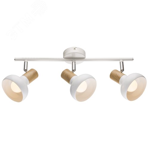 Светильник настенно-потолочный спот поворотный 3хЕ14 40Вт 7052-703 Lorena - фото 1