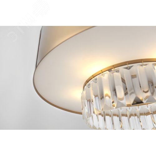 Люстра 6хЕ14 40Вт хрусталь 1051-306 Vickie - фото 7