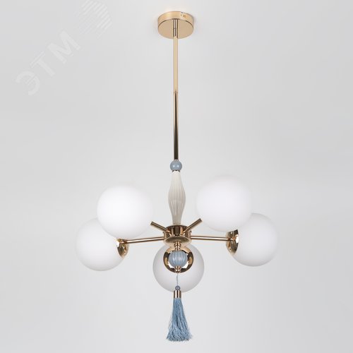 Люстра 5хЕ14 40Вт 4147-305 Cosmina дизайн - фото 4