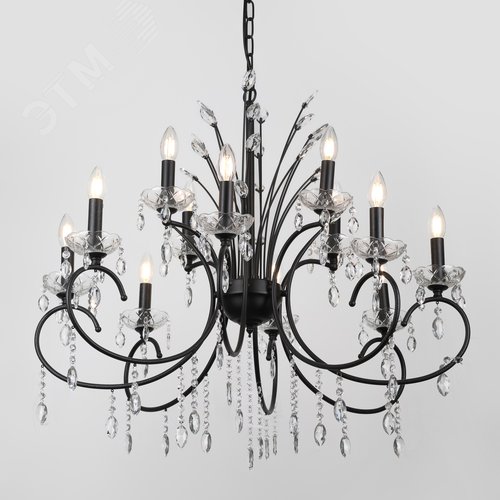 Люстра 12хЕ14 40Вт классика 2097-312 Anamaria - фото 8